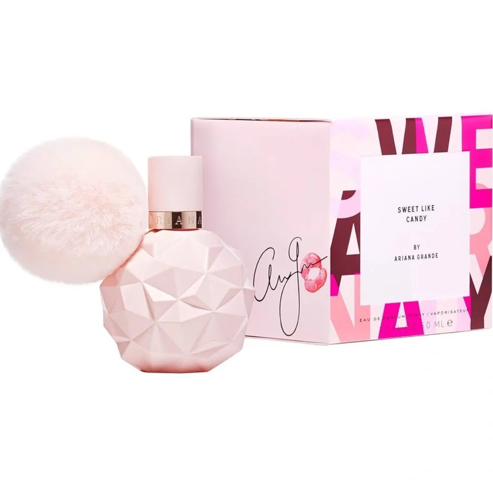 Ariana Grande Sweet Like Candy Perfume - Soft Pink 3.4 FL OZ 100 ml - Picture 1 of 8